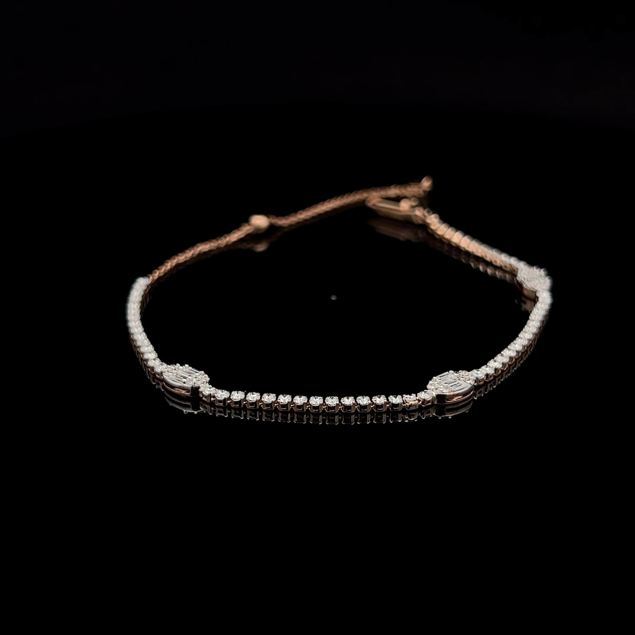 Marquise Illusion Clusters Bracelet