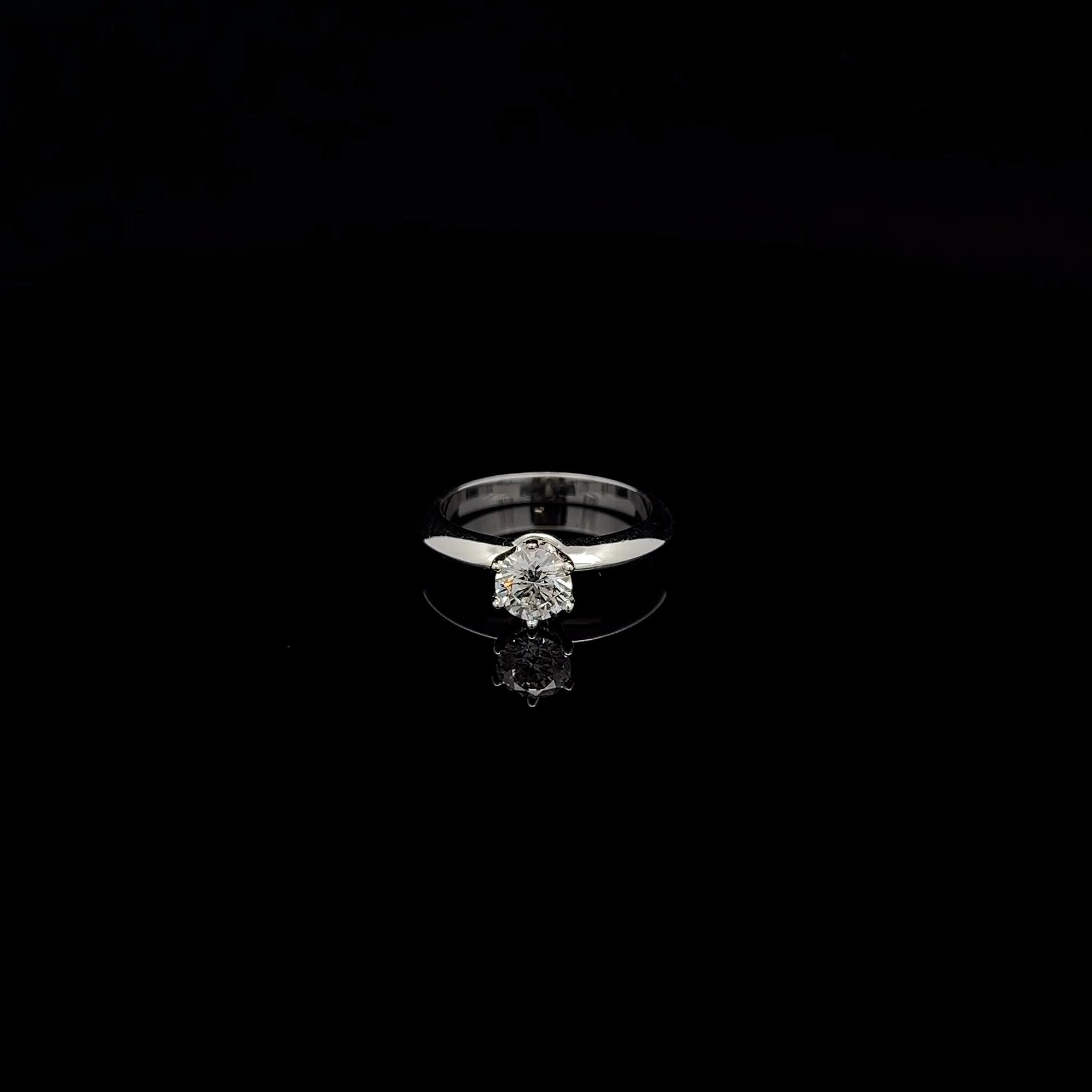 The Round Diamond Solitaire Ring