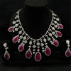 Imperial Ruby Cascade Necklace Set